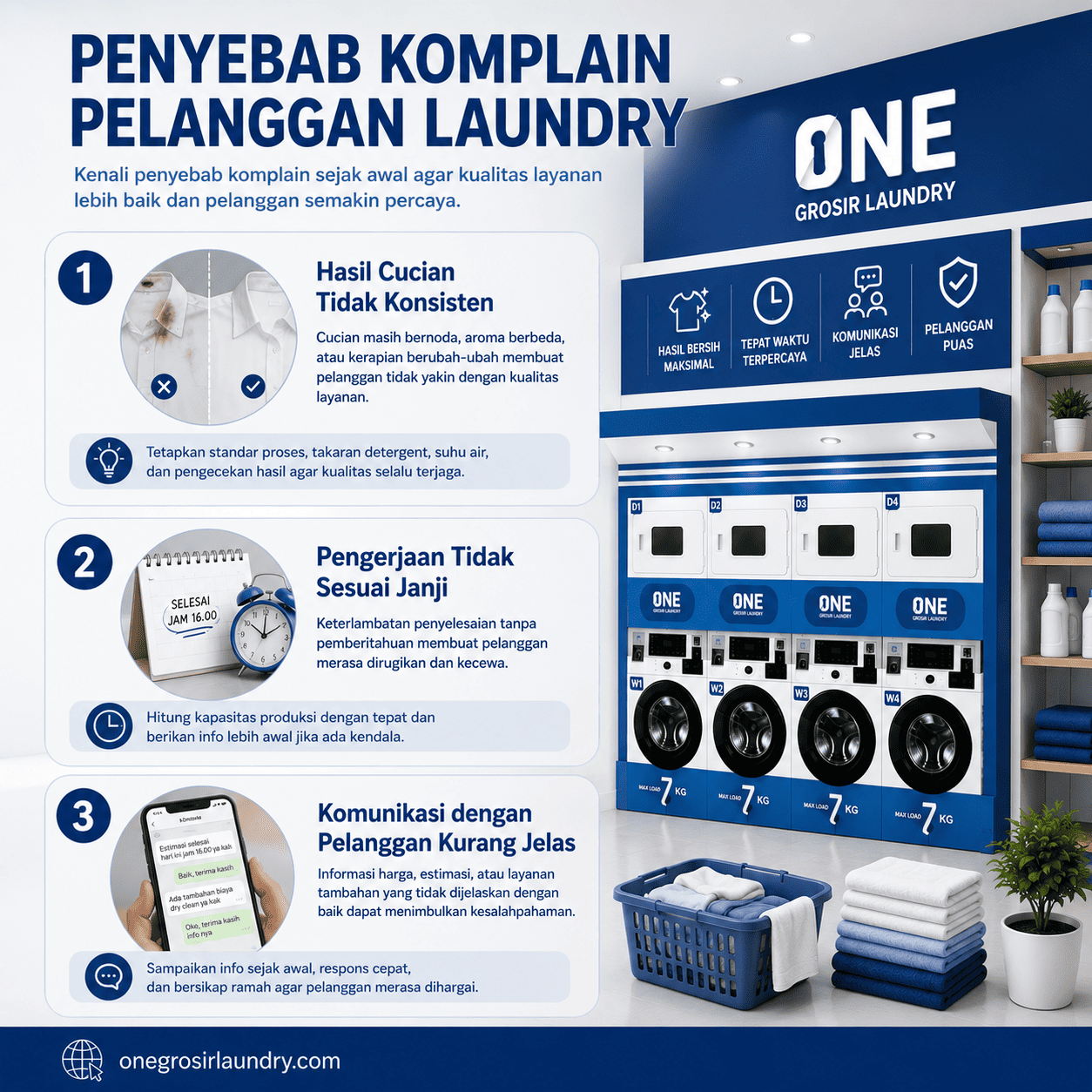 komplain pelanggan laundry